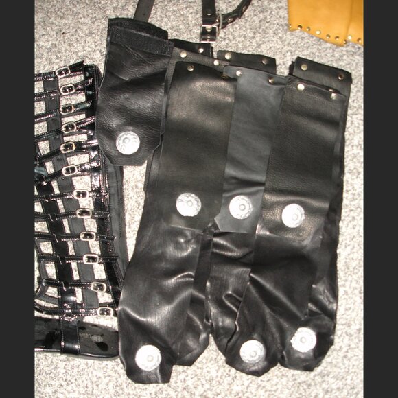 Gladiatrix Armour Costume, Halloween, Ren-fest, Renaissance Festival, Toga - Picture 3 of 4